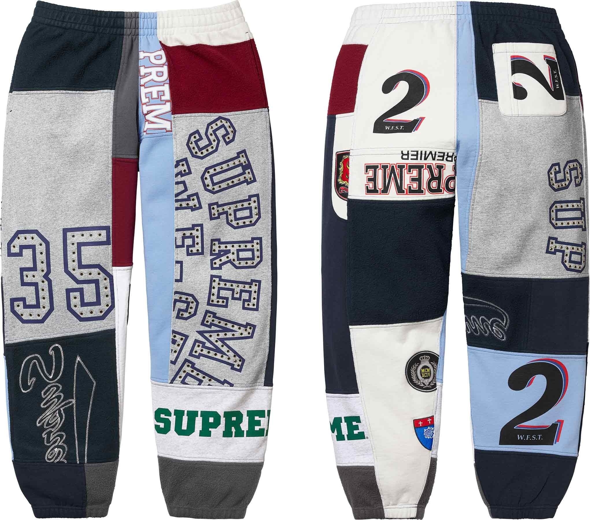 Patchwork Sweatpant